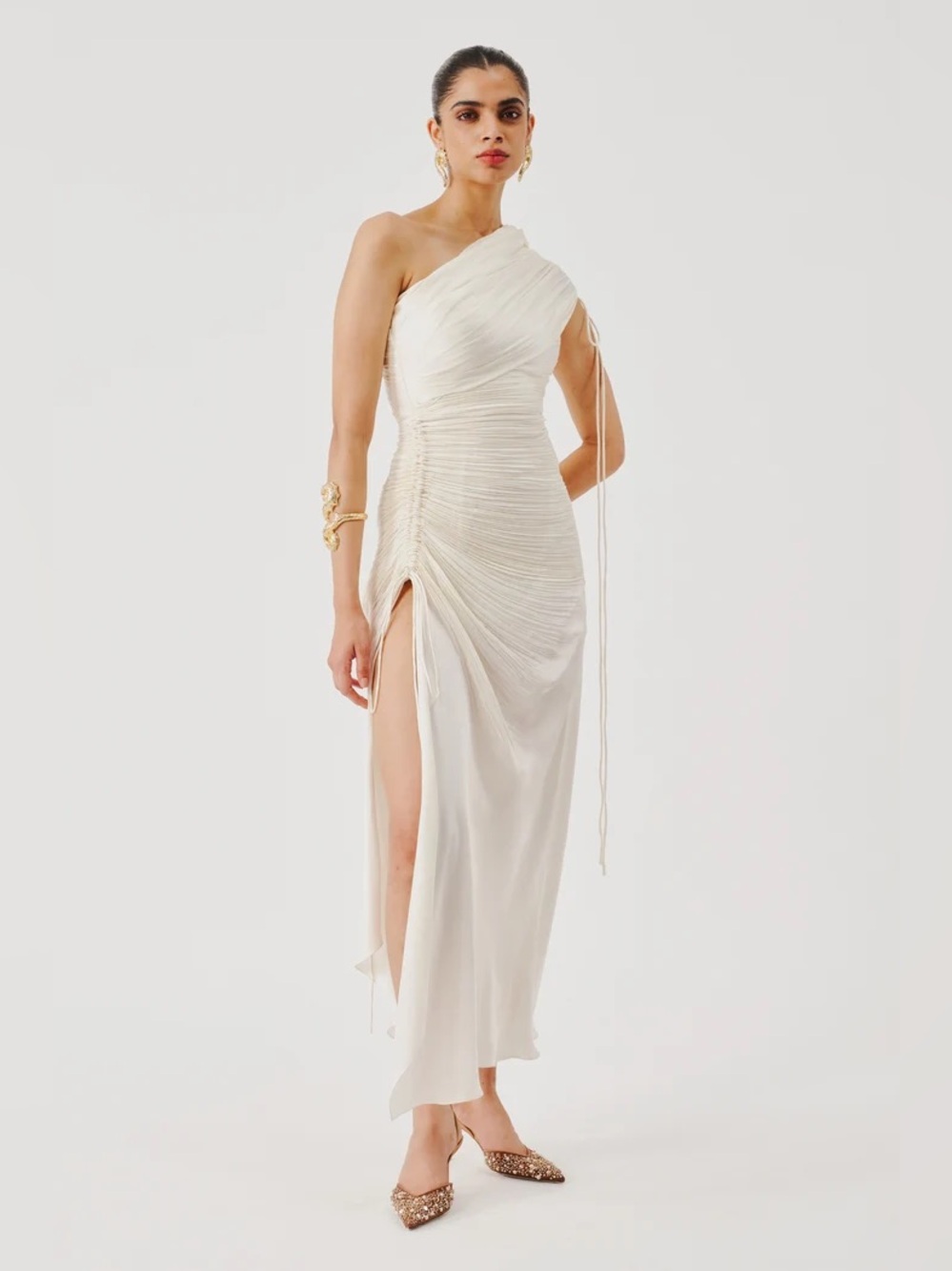 Aroka Not Just A Label Pearl Radiance Gown Small